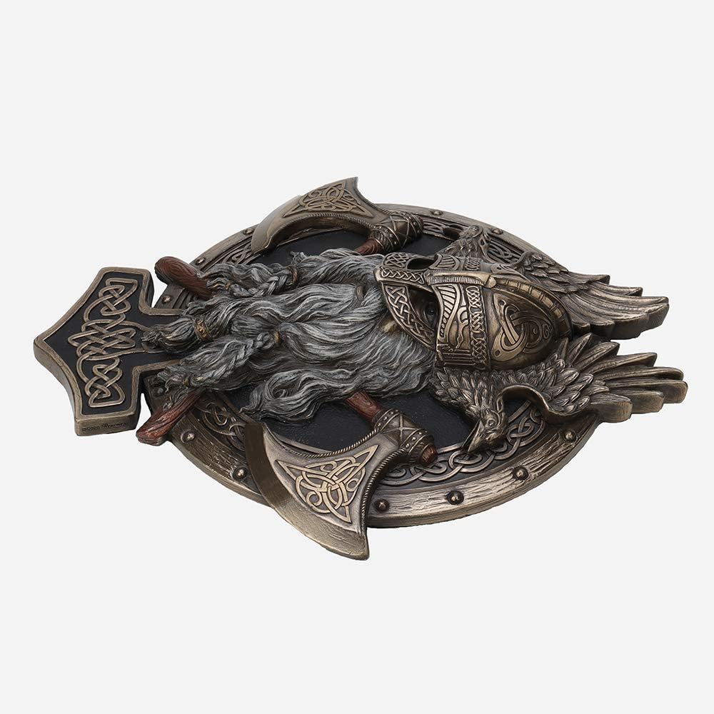 Veronese Design Viking Duvar Plakası Valhalla - Görsel 4