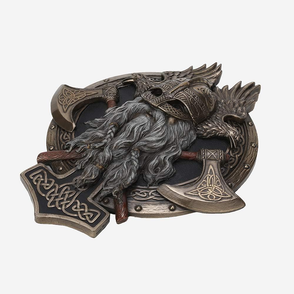 Veronese Design Viking Duvar Plakası Valhalla - Görsel 3