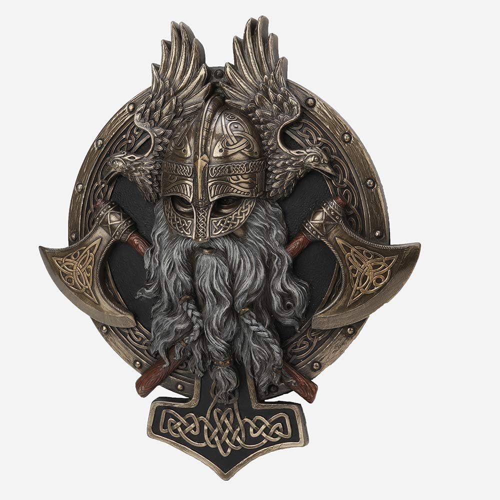 Veronese Design Viking Duvar Plakası Valhalla - Görsel 6