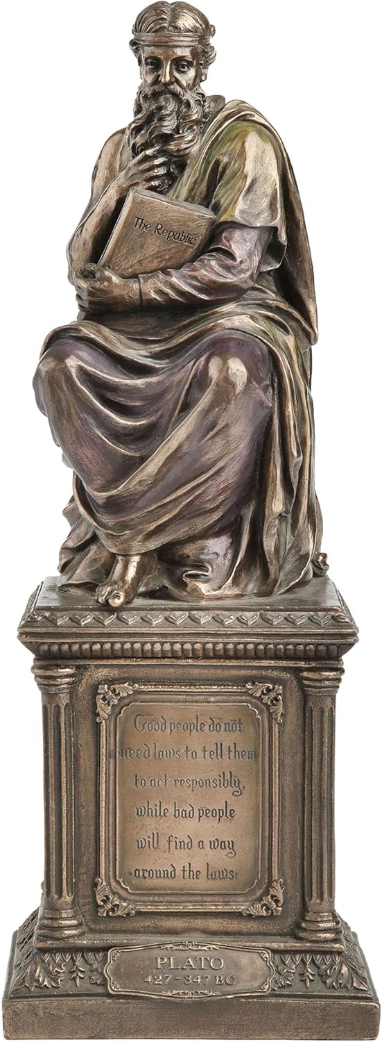 Veronese Design Platon Heykeli - Görsel 8