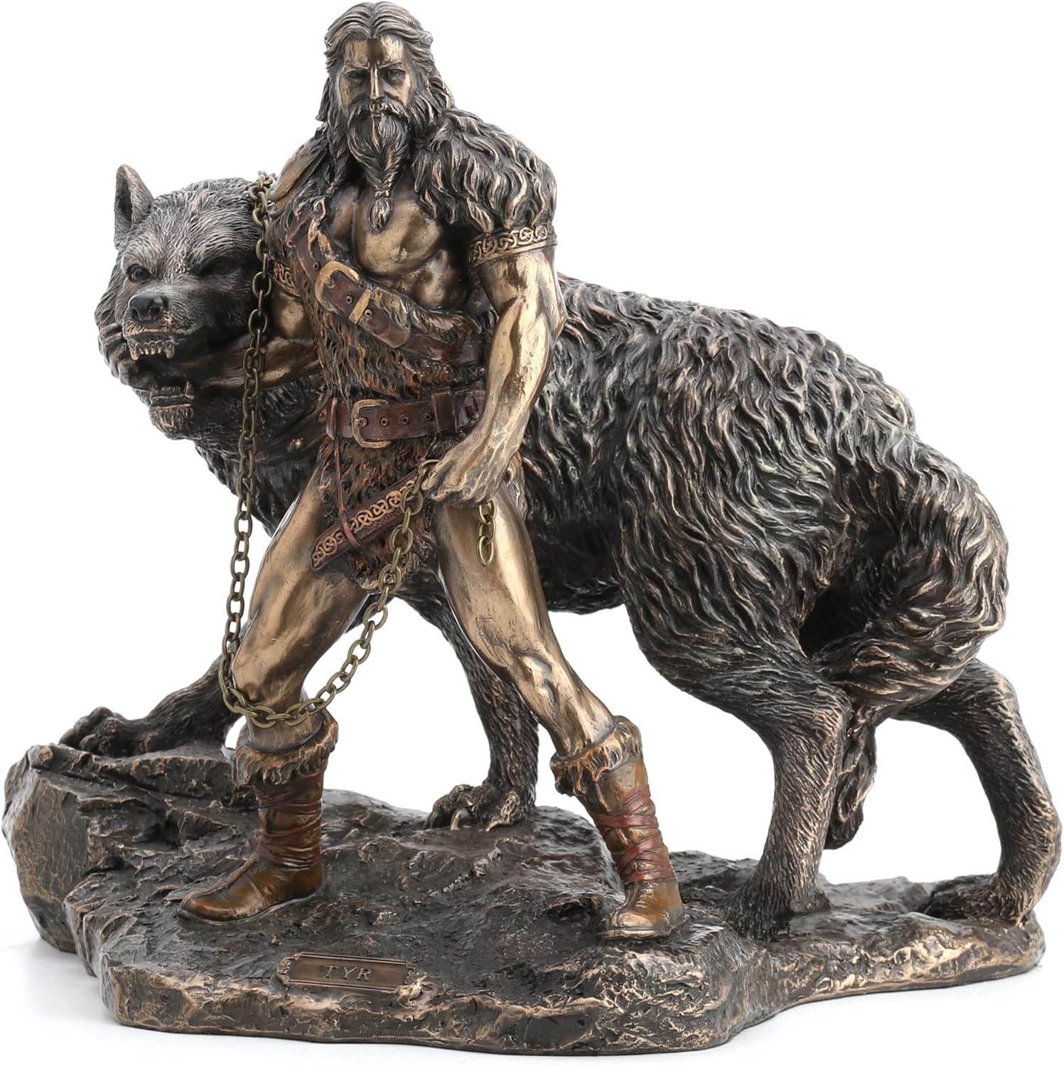 Veronese Design Tyr ve Fenrir Heykeli - Görsel 3